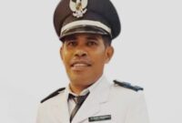 Ket: Kepala Desa Anggai, Kecamatan Obi, Kamarudin Tukang.
