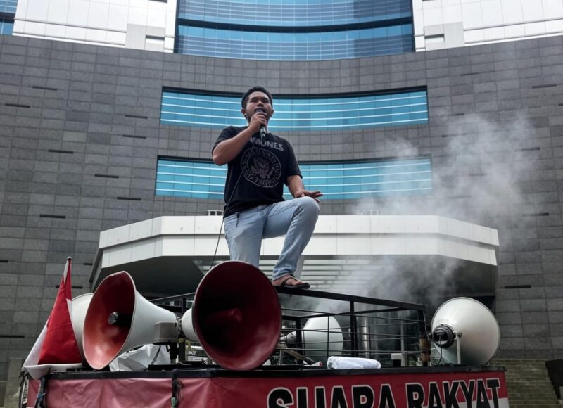 Ket: Alfian Sangaji Selaku Koordinator FORMATIK Jakarta