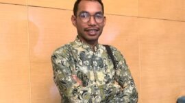 Ket: Ketua Bidang SDM HIPMA Halsel Jakarta, Usama Ait.