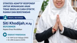 Ket: Kepala Dinas Pendidikan Kabupaten Halmahera Selatan, Siti Khodijah, M.Ag.