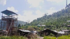 Ket: Lokasi Tambang Emas Anggai 