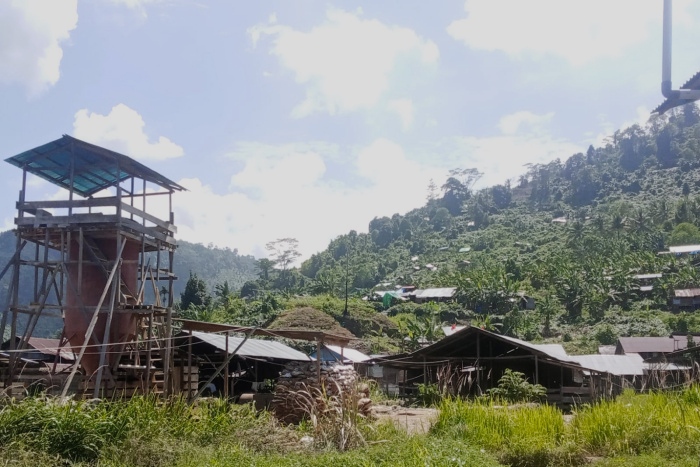 Ket: Lokasi Tambang Emas Anggai 