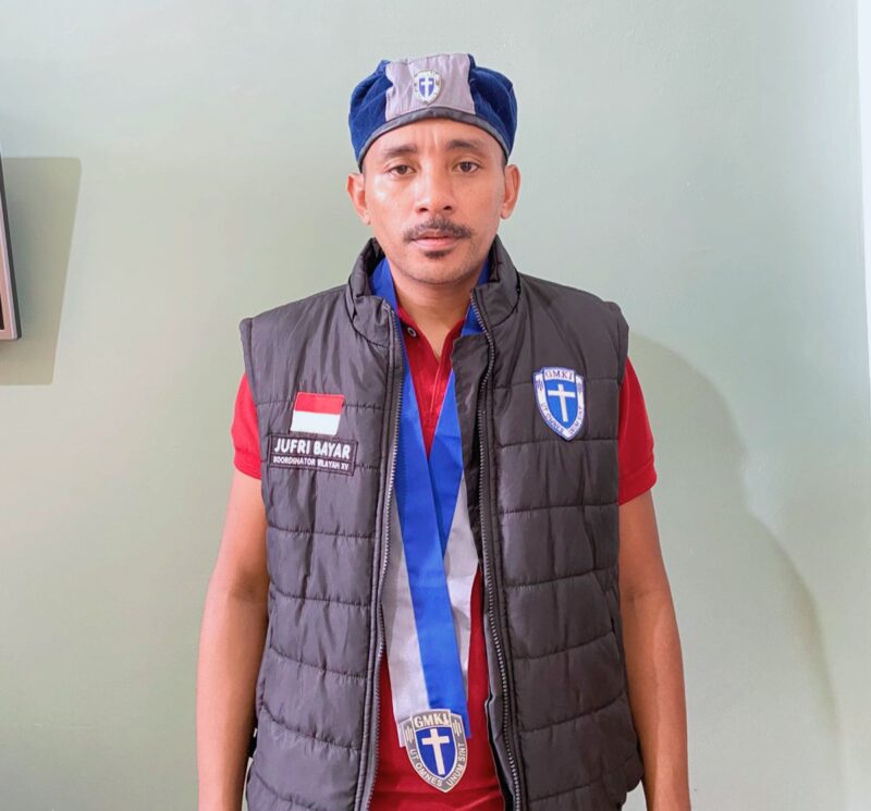 Ket: Korwil Gmki Maluku Utara Jufri Bayar, SH.