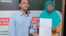 Ket: Tanda Penerimaan Laporan Pengaduan.
