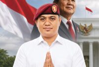 Ket: Sekretaris DPC Gerindra Halmahera Selatan, Leonar Hana Salaudin.