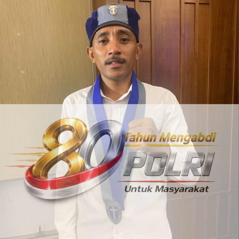 Ket: Koordinator Wilayah XV Gerakan Mahasiswa Kristen Indonesia (GMKI) Maluku Utara, Jufri Bayar.