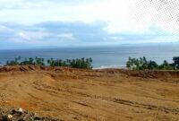 Ket: pembangunan Jetty milik PT Sambaki Tambang Sentosa (PT STS) di kawasan Memeli, Kecamatan Maba, Kabupaten Halmahera Timur, Provinsi Maluku Utara.