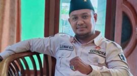 Ket: Leonar Hana Salaudin, Sekretaris DPC Partai Gerindra Halmahera Selatan.