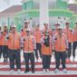 Ket: Pemerintah Kabupaten Halmahera Selatan secara resmi melepas kontingen pelajar yang akan berlaga pada Pekan Olahraga Pelajar Daerah (POPDA).