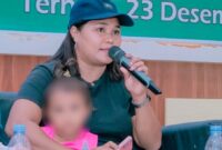 Ket: Kuasa hukum korban, Yulia Pihang, S.H.,