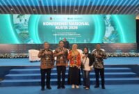 Ket: Kepala Dinas Kesehatan (Kadinkes) Halmahera Selatan, Asia Hasyim, dalam Konferensi Nasional Kusta 2026 yang berlangsung di Jakarta pada 8–10 Juli 2026.