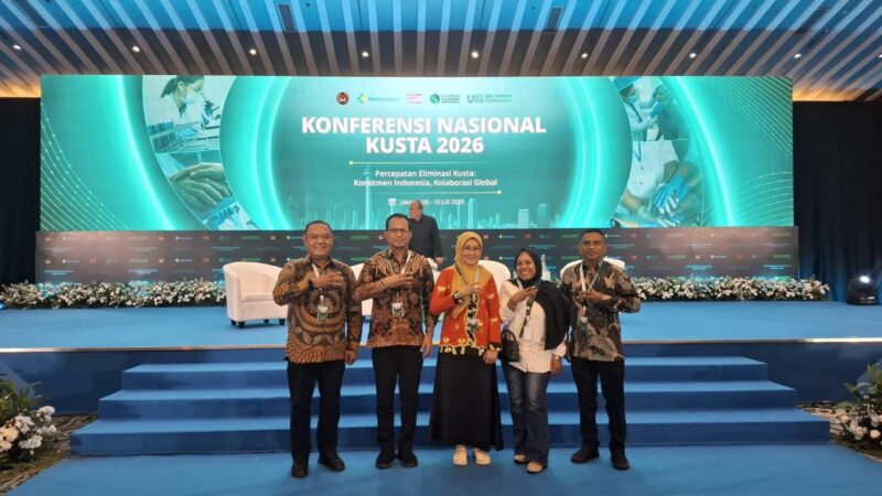Ket: Kepala Dinas Kesehatan (Kadinkes) Halmahera Selatan, Asia Hasyim, dalam Konferensi Nasional Kusta 2026 yang berlangsung di Jakarta pada 8–10 Juli 2026.