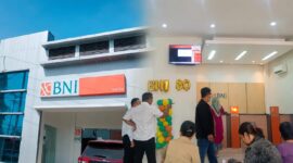 Ket: Nasabah dan BNI KCP Labuha