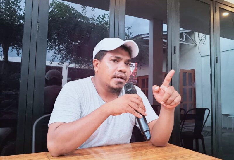 Ket: Direktur PARADE Maluku Utara, Sahmar Ebams.