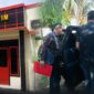 Ket:fota Usai diperiksa Kepala BNI KCP Labuha.