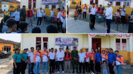 Ket: program Support Talenta Saruma. Kali ini, Dinas Pemuda dan Olahraga (Dispora) Halmahera Selatan menggelar Pelaksanaan Lomba Olahraga Tingkat SD dan SMP di Desa Bobo, Kecamatan Obi Selatan.