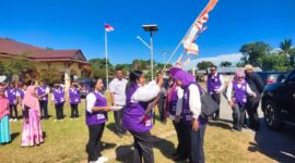 Ket: Ketua Tim Pembina Kader Posyandu SBB Disambut Meriah di Taniwel Timur, Jambore Jadi Ajang Perkuat Pelayanan Kesehatan.