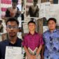 Ket: Tim kuasa hukum yang terdiri dari Yan Edoard Rumapar, S.H., Ackselnalso G. Takaliuang, S.H., dan Junio Jhonny Awuy, S.H.,