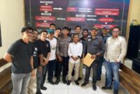 Ket: Persatuan Wartawan Indonesia (PWI) Kabupaten Halmahera Selatan secara resmi melaporkan Barbara cs, pengelola Kusu Island Resort, ke Polres Halmahera Selatan