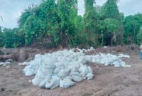 Ket: Lokasi Pengambilan Tanah Topsoil Desa Hidayat Kec.Bacan.