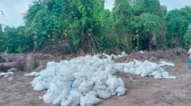 Ket: Lokasi Pengambilan Tanah Topsoil Desa Hidayat Kec.Bacan.