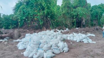 Ket: Lokasi Pengambilan Tanah Topsoil Desa Hidayat Kec.Bacan.