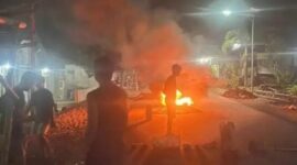 Ket: Kondisi Desa Bataka Saat Insiden Terjadi 