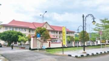 Ket: Kantor Polda Maluku Utara.