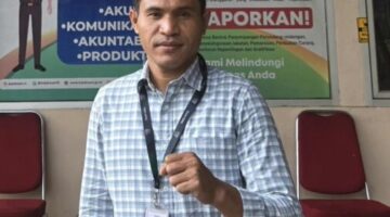 Ket: Ketua Umum PP Formapas Malut, Riswan Sanun,